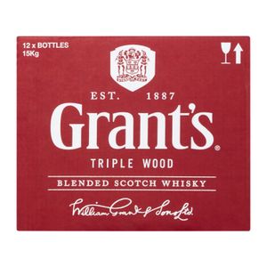 Grants Triple Wood Blended Scotch Whisky (12 x 750ml)